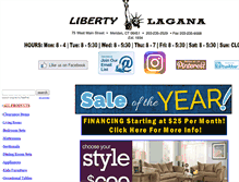 Tablet Screenshot of libertylagana.com